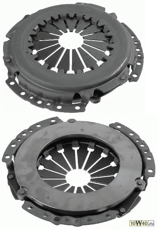 Код оригинала: FS0116410A / FS0116410 / FS0516410 / FS1016410A / FS1016410B / FS0516410A / FS0116410C / FS0116410D / FS1016410 / FS0116410B, <BR>корзина сцепления  Mazda 626/MX-6 GE 1.8i-2.0i 91>