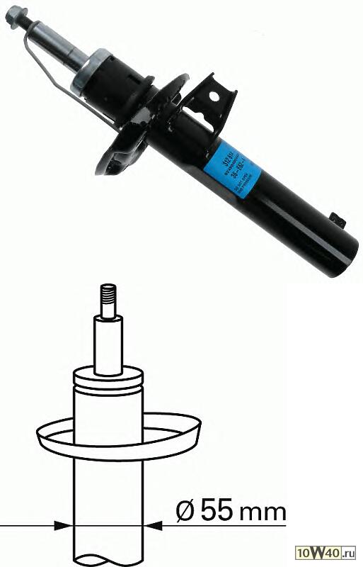 Амортизатор VW JETTA 05> передний