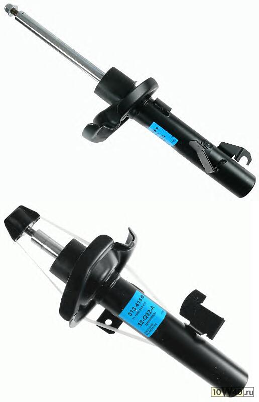 амортизатор передний правый газовый\ mazda 3 / 5 1.4 / 1.6 / 2.0 / 1.6tdi / 2.0cd 03>