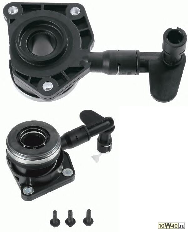 снят, замена 3182 654 218 подшипник выжимной ford focus ll 04- 1.4,1.6,1.8, c-max 03-07 1.4,1.6 / volvo s40 ll 05- 1.6 / v50 04- 1.6,2.4,t5