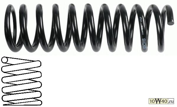 ПРУЖИНА ПОДВЕСКИ MERCEDES-BENZ 190 (W201) Turbo-D 2.5 (201.128) 1988-1993
