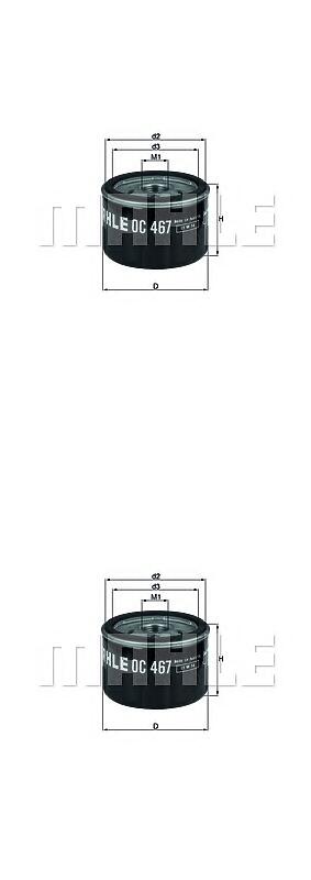 фильтр масляный \ alfa romeo 156 / gt / gtv / spider 2.0jts 02>