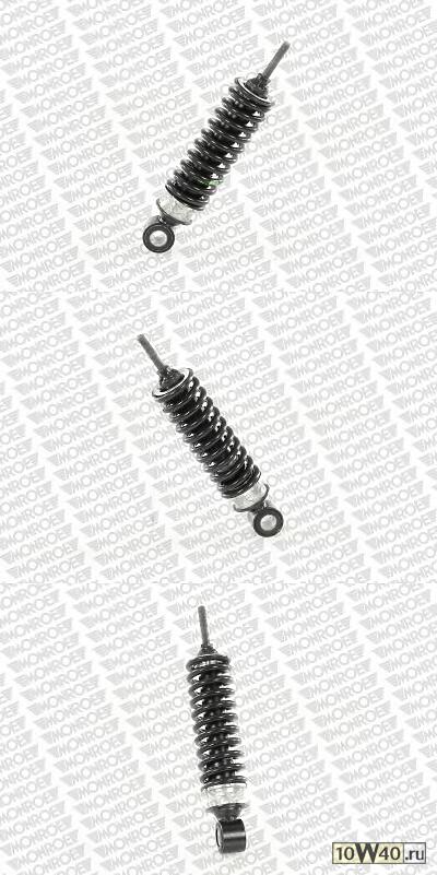 Гаситель, крепление кабины