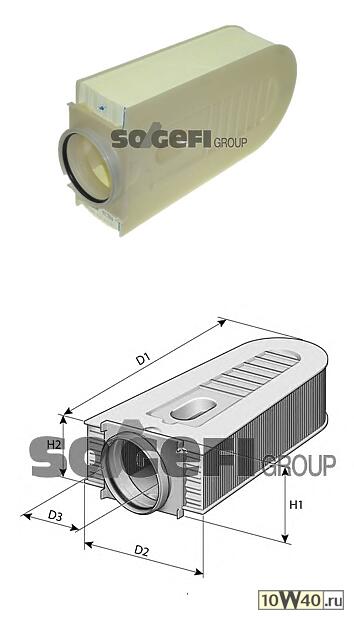 фильтр воздушный\ mb w204 / w212 / x204 07>