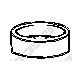 BOSAL 256-076 (0019971841 / 1269970141 / 1269970141) уплотняющее кольцо вып.системы Mercedes (Мерседес) 200-300 w201,210,124,126