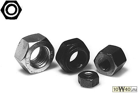 Гайка приемной трубы //MITSUBISHI