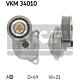 SKF VKM34010 (0340081SX / 0380468 / 0N1435) ролик натяжной ремня генератора\ Ford (Форд) Mondeo (Мондео) / Focus (Фокус) 1.6-2.0 98>