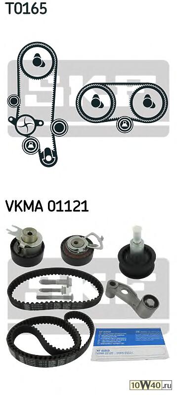Комплект ГРМ VW Golf/Bora/Polo/Lupo 1.4/1.6 16V 99>