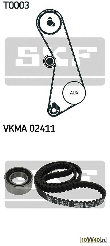 рем.к-кт ГРМ  Fiat Albea 1.4i 07>