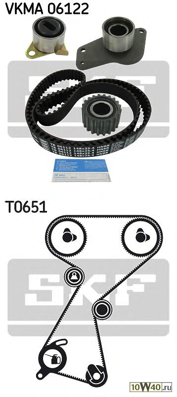 рем.к-кт ГРМ  Renault Megane/Scenic 2.0 16V F7R 714 96-04