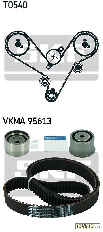 Комплект ГРМ Mitsubishi Pajero Sport/Montero/Challenger 3.0 DOHC 98-02/Sigma 3.0 96-97
