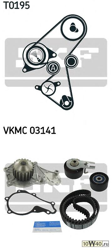 рем.к-кт НО c помпой  Citroen C3 1.4 16V HDi 02>