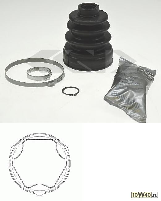 к-кт пыльника ШРУСа наружн. Mazda 626 1.8 87-92