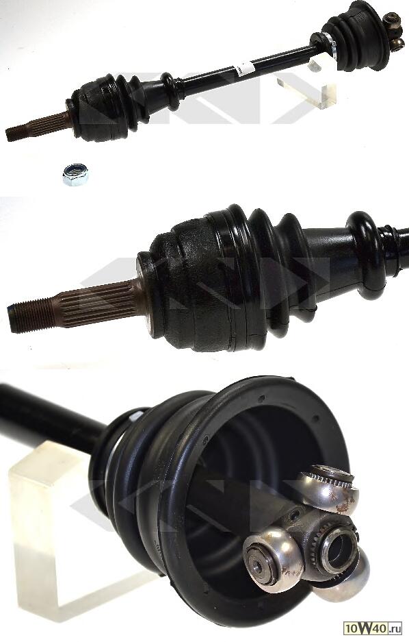 привод левый 625mm\ renault clio 1.2i / 1.4i / 1.6i 16v 98>