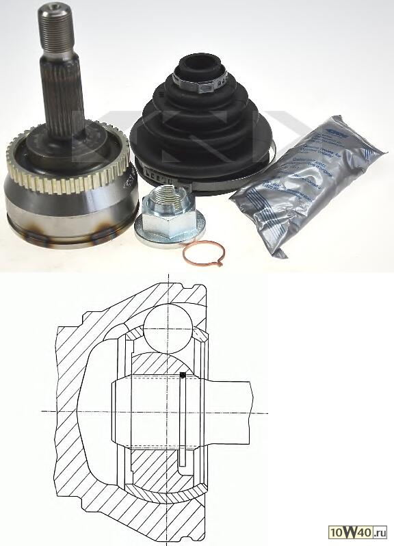 ШРУС наружный S40/V40