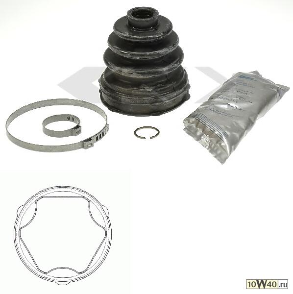 Пыльник ШРУСа внутр к-кт : I30 07-  : CEED 06-