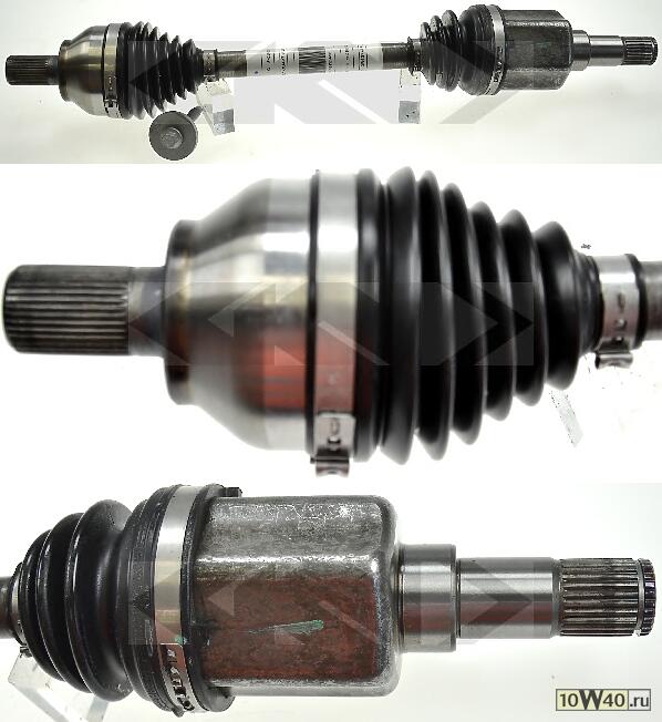привод левый 586mm\ ford c-max / focus II 2.0 04-12