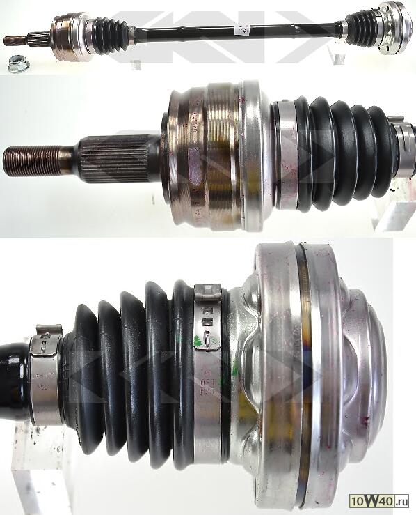 Полуось VW: MULTIVAN V 03-, TRANSPORTER V c бортовой платформой/ходовая часть 03-, TRANSPORTER V фургон 03-