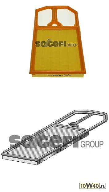 фильтр воздушный  VW Bora/Golf/Polo 1.4/1.6 & 16V 96> / New Beetle 1.4 01>