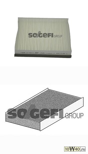 фильтр салона  Peugeot Bipper 1.4 08>, Fiat Linea 1.3-1.6 07>/Qubo 1.3/1.4 08>