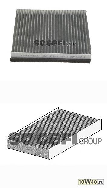 фильтр салона угольный\ ford c-max / galaxy, volvo s40 / s80all 04>