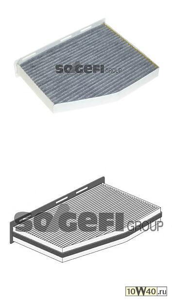 фильтр салона угольный\ audi a3, seat altea, VW golf / touran 03>