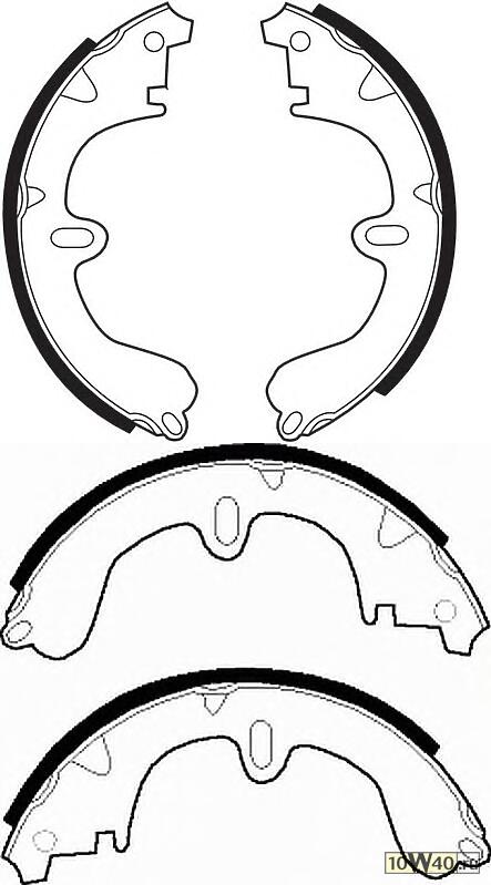 Колодки торм.бараб.[200x35)