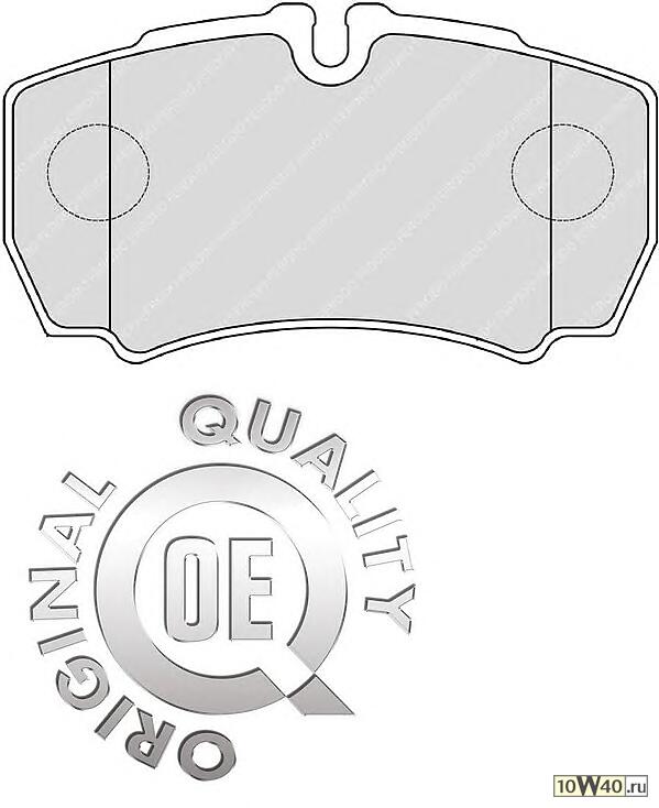 колодки дисковые зад. 29123 без датчиков   Iveco Daily/Citi 99> 110х64х20