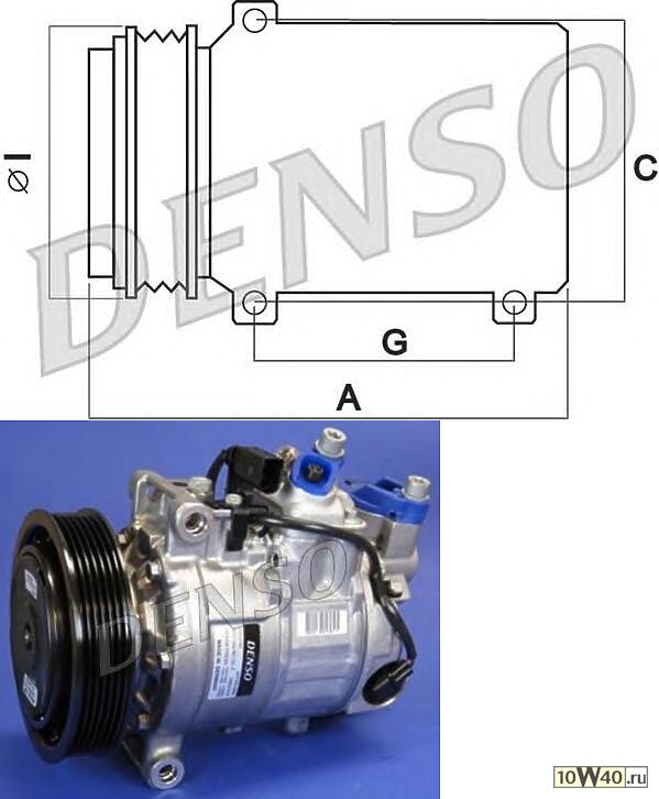 компрессор кондиционера\ audi a6 4f2 / c6 2.8-3.0fsi 08-11