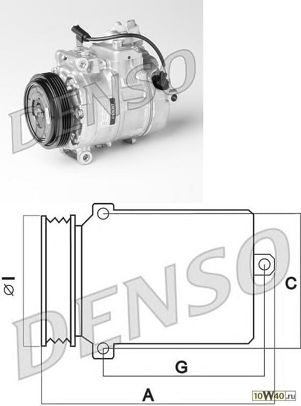 компрессор кондиционера  BMW E65/E66 3.6i/4.0i/4.8i/6.0i/4.4D 01>