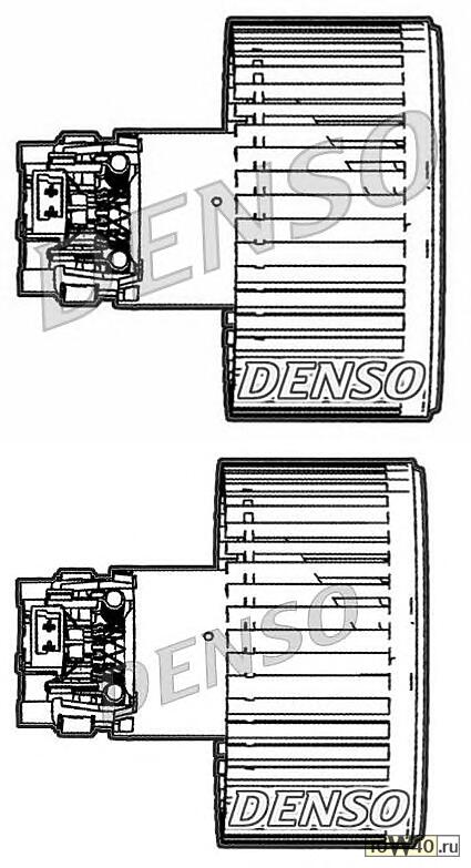мотор печки renault clio III (05-)
