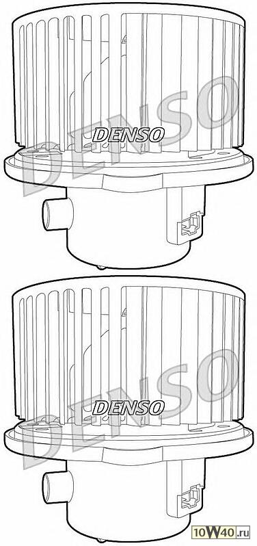 ЭЛЕКТРОДВИГАТЕЛИ ОТОПИТЕЛЯ DENSO DEA41006 HYUNDAI ELANTRA 1.6-2.0I/2.0CRDI 00- (+AC