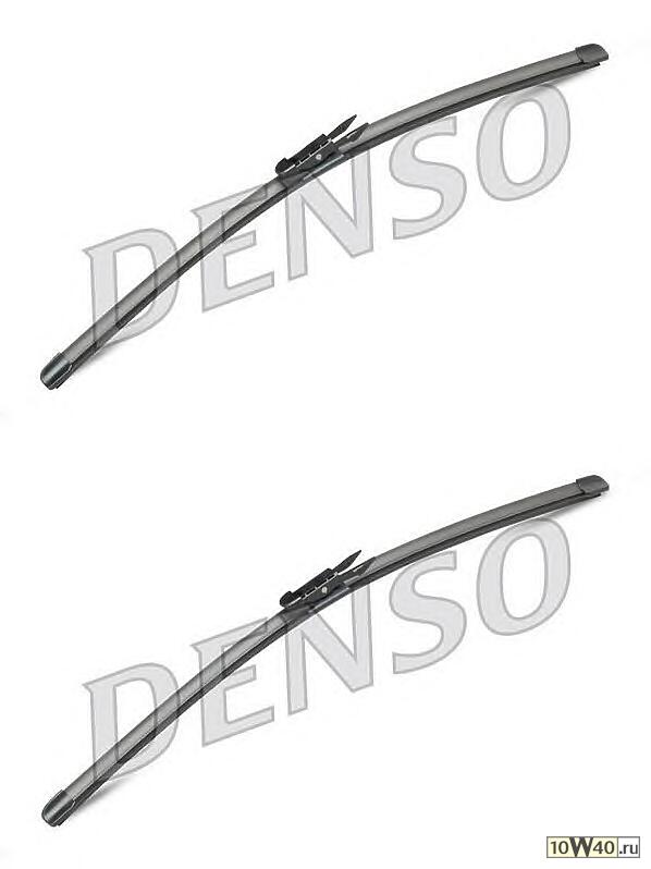 Щетка стеклоочистителя 500/500 мм бескаркасная комплект 2 шт DENSO AERO DF-034