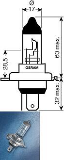 лампа original line 1шт. (hs1) 12v 35 / 35w px43t качество ориг. з / ч (оем)\