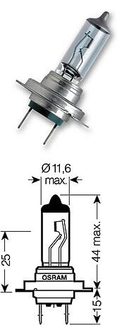  (H7) галогенная стандарт 