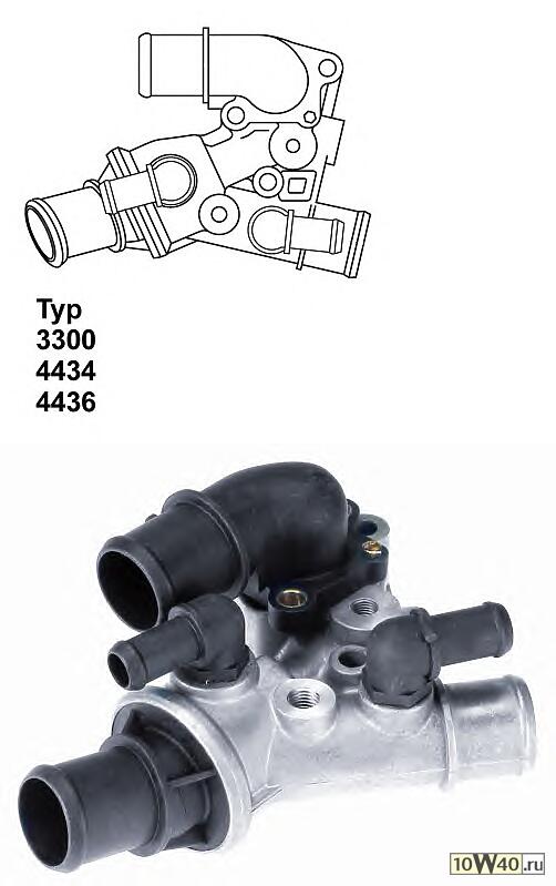 термостат punto 1.7d 96-99 strada 1.7td 99-