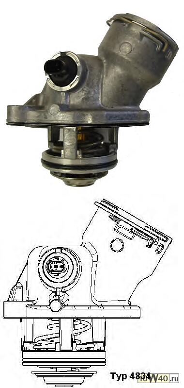 термостат  MB C219/W164/R171 3.5i 04>