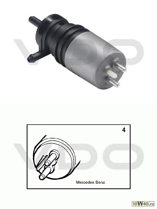 Код оригинала: 1096271, <BR>Насос стеклоомывателя MERCEDES-BENZ E-CLASS (W210) E 200 (210.035)
