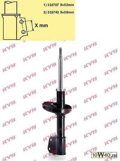 Амортизатор передний GAS