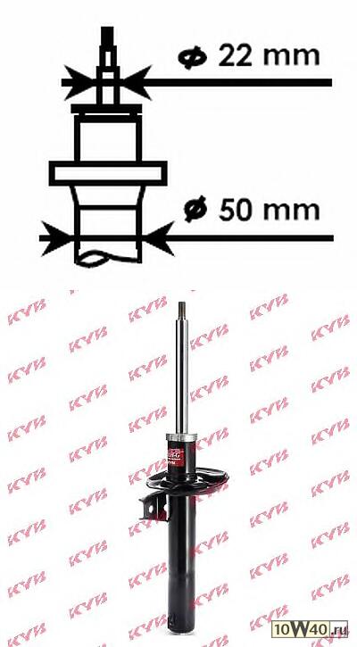 Амортизатор FLR Excel-G Audi Seat Skoda Volkswagen A3 (8P1) [2003], A3 Cabrio (8P7) [2008], A3 Sport