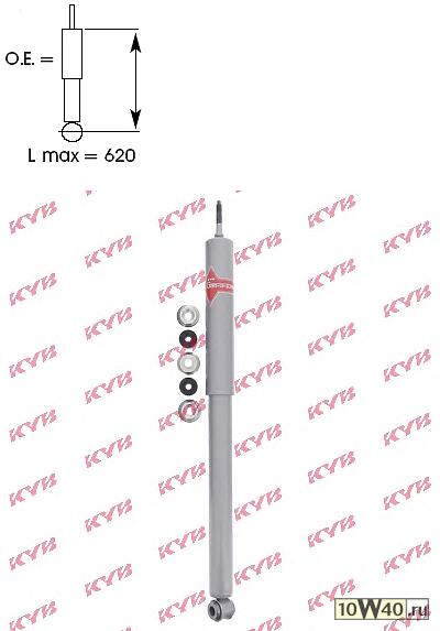 амортизатор задний газовый 3 / 5 doors\ toyota rav 4 except r16 94>