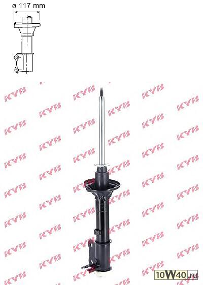 амортизатор  accent (x3) - r (r)