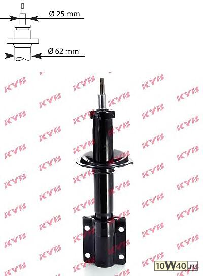 амортизатор передний масляный\ peugeot boxer,fiat ducato 1400 94>