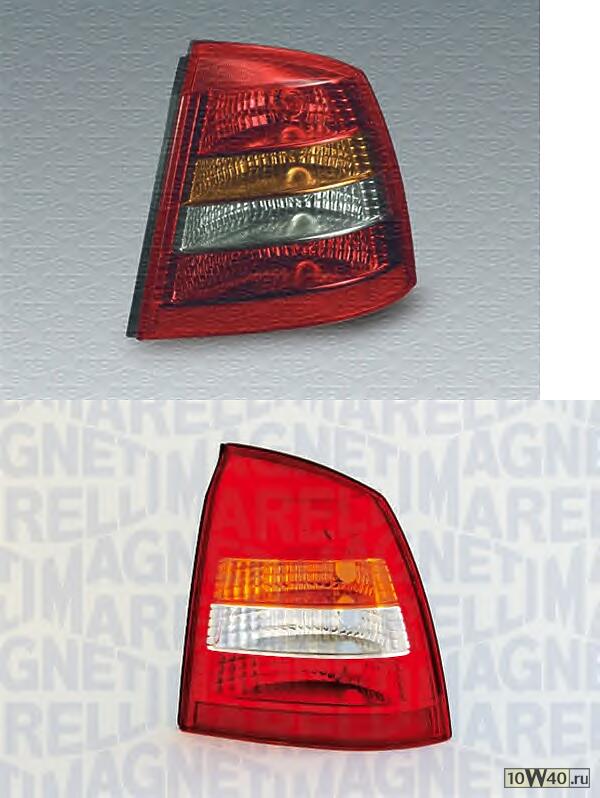 фонарь левый 4 door\ opel astra 98-05