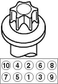 к-кт болтов гбц 10шт.\ bmw e30 / e36 / e46 / e34 1.6i-1.9i m10 / 40 / 43 87>