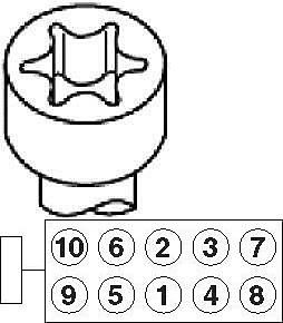  10шт.  Peugeot 205/206 1.7D-2.0 83>