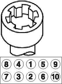  10шт.  Fiat Brava/Marea 1.6 16V 95>