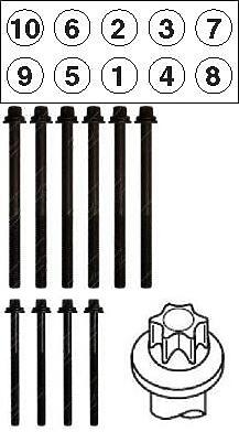 Болты ГБЦ, комплект