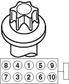  10шт.  Citroen C5, Peugeot 406 2.0HDi 98>