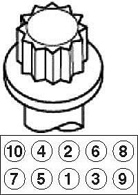  10шт.  Toyota 4Runner/Hi-Ace/Hi-Lux/Previa 2.0/2.4/2.7 89>